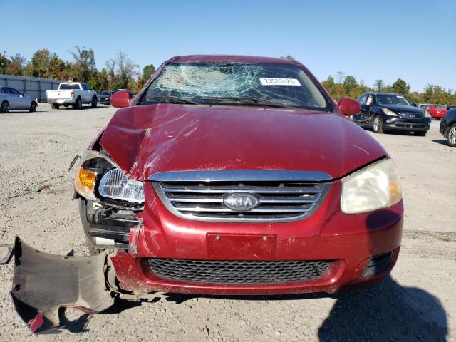 KNAFE121985559386 - 2008 KIA SPECTRA EX RED photo 5