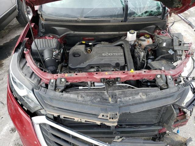 2GNAXKEV9L6215928 - 2020 CHEVROLET EQUINOX LT RED photo 11