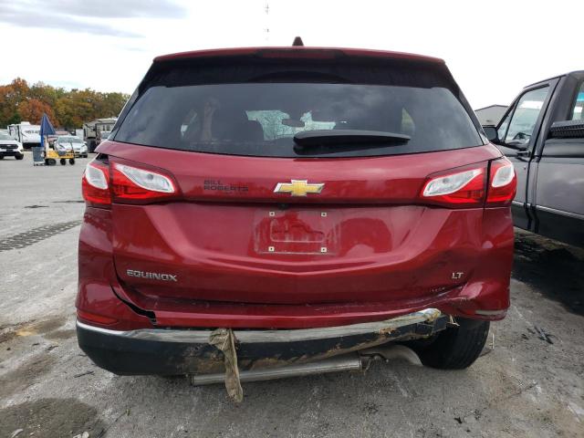 2GNAXKEV9L6215928 - 2020 CHEVROLET EQUINOX LT RED photo 6