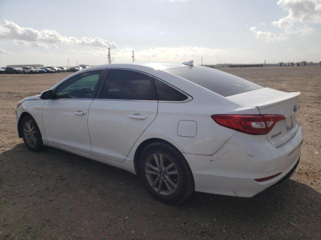 5NPE24AF2HH440309 - 2017 HYUNDAI SONATA SE WHITE photo 2