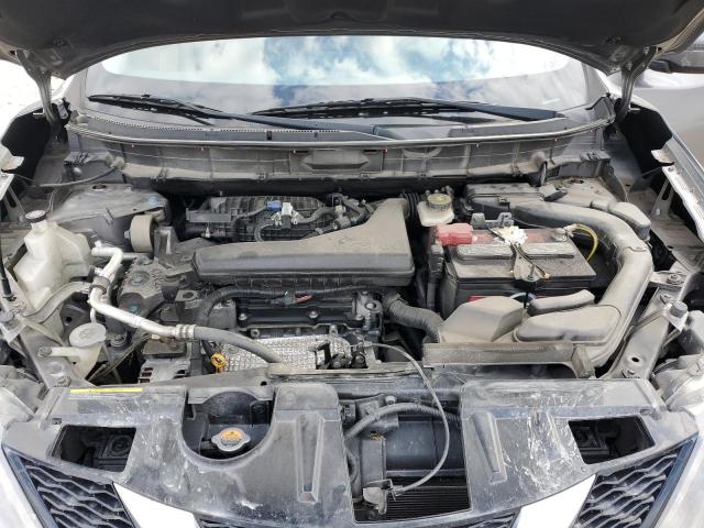 KNMAT2MV4GP605749 - 2016 NISSAN ROGUE S GRAY photo 11