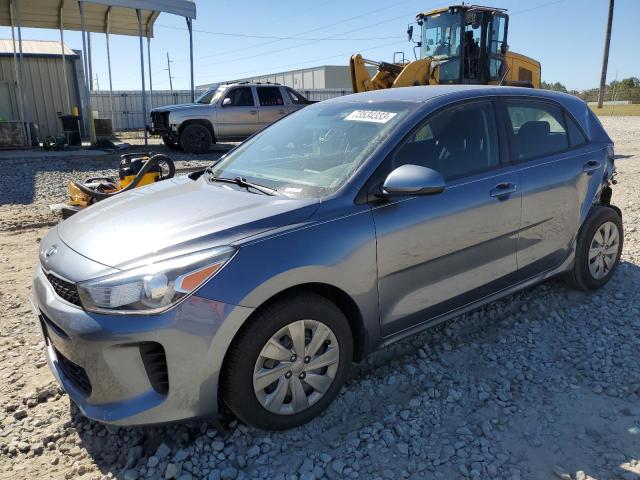 3KPA25AB2KE248627 - 2019 KIA RIO S GRAY photo 1