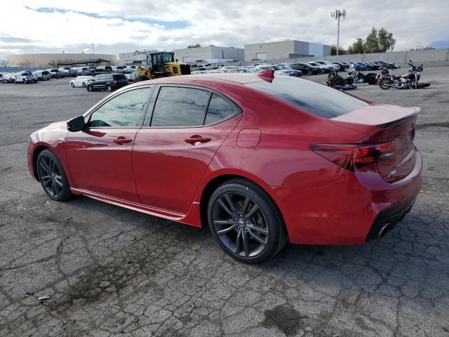 19UUB2F62KA004553 - 2019 ACURA TLX TECHNOLOGY RED photo 2