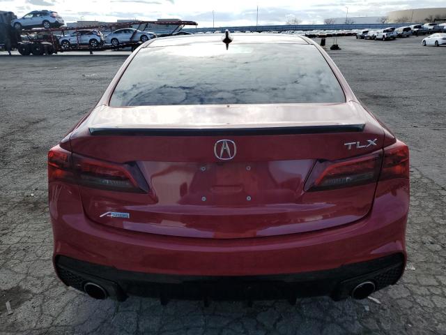 19UUB2F62KA004553 - 2019 ACURA TLX TECHNOLOGY RED photo 6