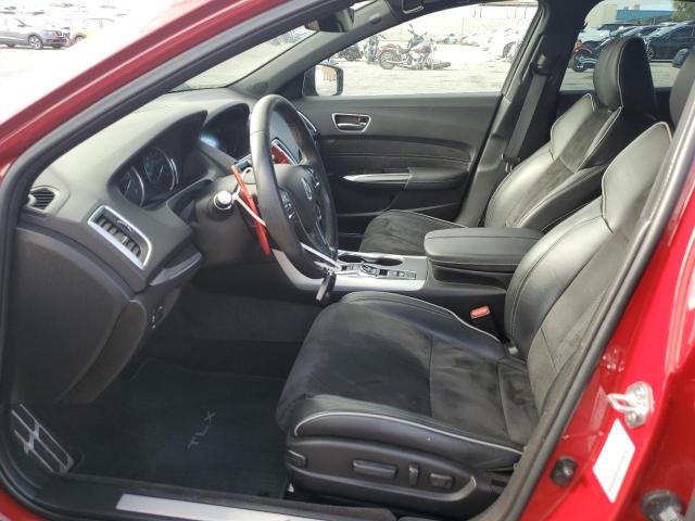 19UUB2F62KA004553 - 2019 ACURA TLX TECHNOLOGY RED photo 7