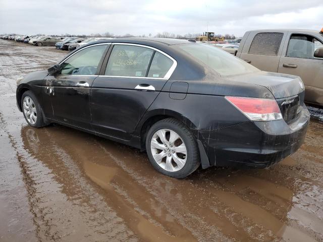 1HGCP36868A079432 - 2008 HONDA ACCORD EXL BLACK photo 2