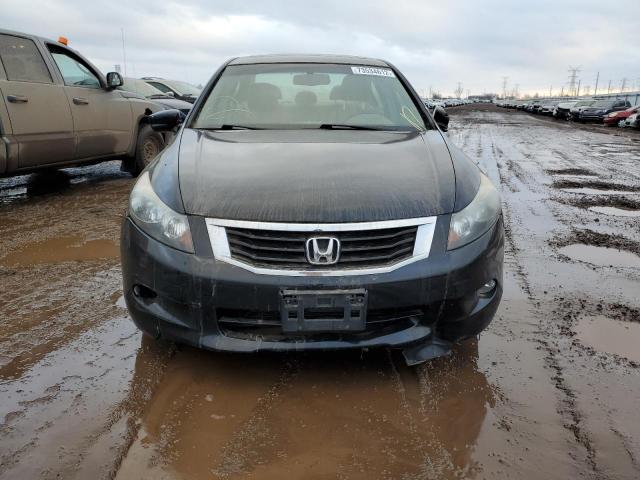 1HGCP36868A079432 - 2008 HONDA ACCORD EXL BLACK photo 5