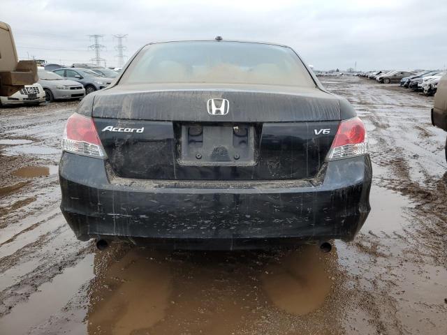 1HGCP36868A079432 - 2008 HONDA ACCORD EXL BLACK photo 6