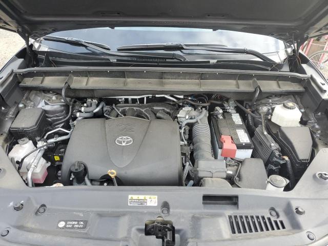 5TDGZRBH2NS230171 - 2022 TOYOTA HIGHLANDER XLE GRAY photo 12