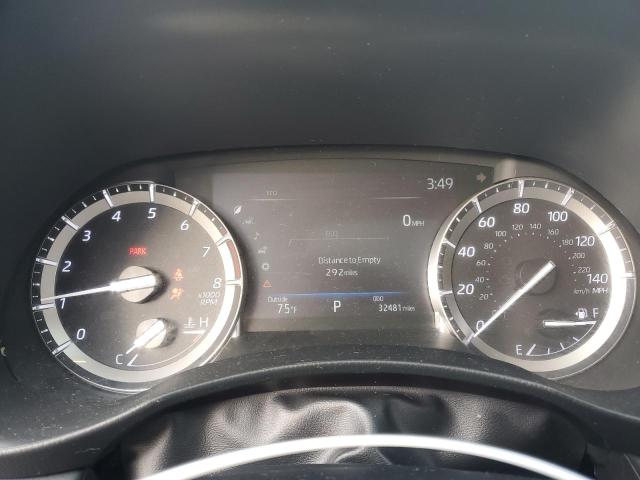 5TDGZRBH2NS230171 - 2022 TOYOTA HIGHLANDER XLE GRAY photo 9