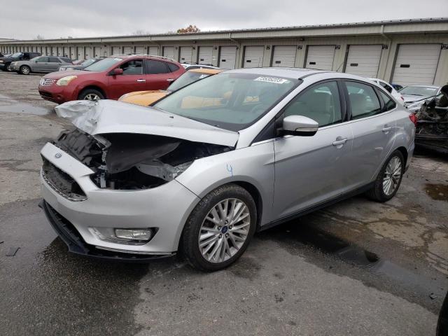 1FADP3J25JL323285 - 2018 FORD FOCUS TITANIUM SILVER photo 1