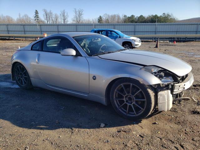 JN1AZ34E64T063693 - 2004 NISSAN 350Z COUPE SILVER photo 4