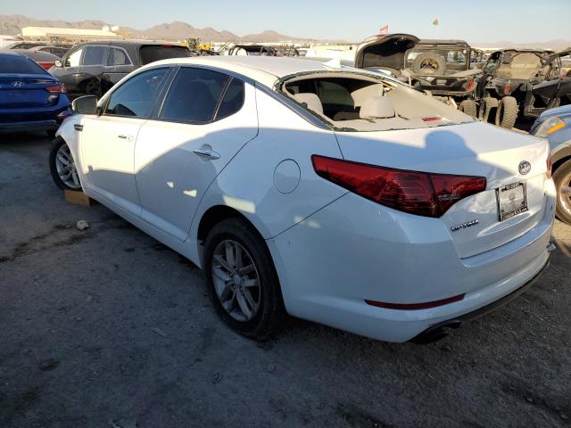 5XXGM4A72CG060337 - 2012 KIA OPTIMA LX WHITE photo 2