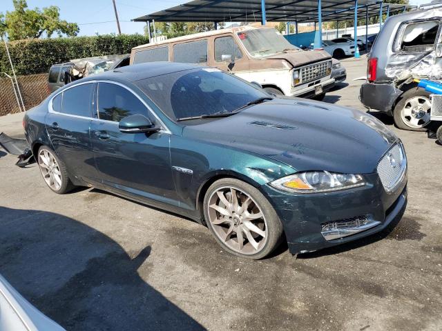 SAJWA0HE6DMS64640 - 2013 JAGUAR XF SUPERCHARGED GREEN photo 4