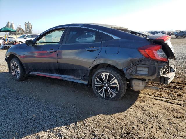 2HGFC1F74HH641060 - 2017 HONDA CIVIC EXL გრაფიტი ფოტო 2
