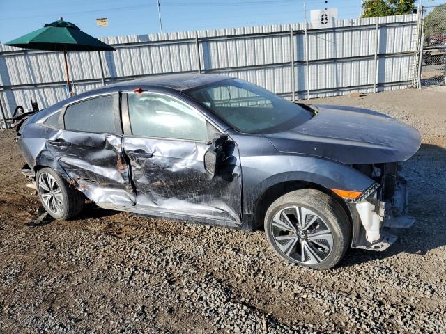 2HGFC1F74HH641060 - 2017 HONDA CIVIC EXL გრაფიტი ფოტო 4