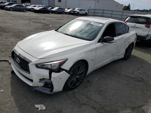 JN1EV7AP5LM205681 - 2020 INFINITI Q50 PURE WHITE photo 1