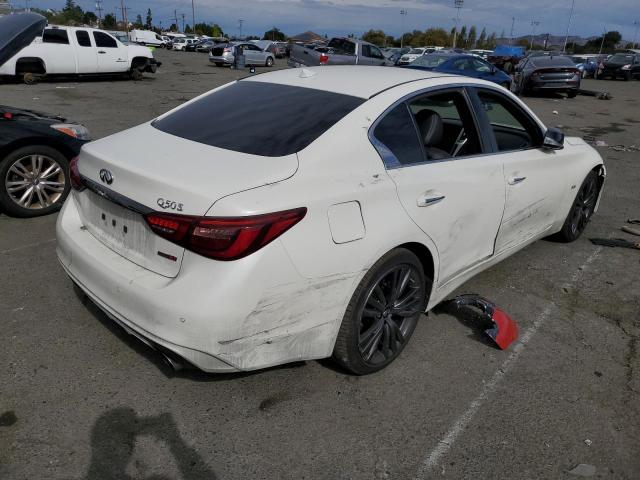 JN1EV7AP5LM205681 - 2020 INFINITI Q50 PURE WHITE photo 3