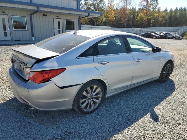 5NPEC4ACXDH672170 - 2013 HYUNDAI SONATA SE SILVER photo 3