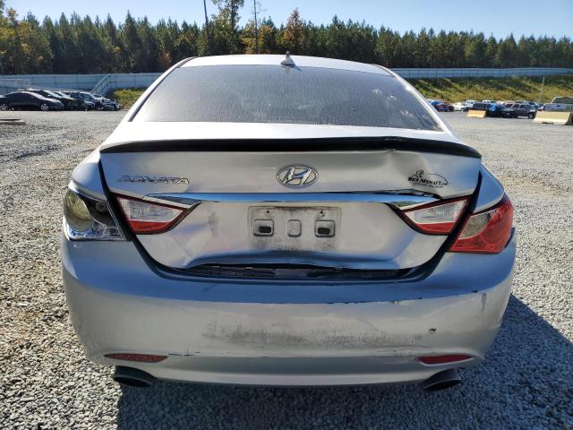 5NPEC4ACXDH672170 - 2013 HYUNDAI SONATA SE SILVER photo 6