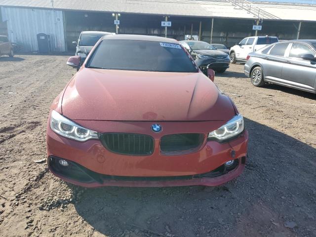 WBA4R7C38HK896230 - 2017 BMW 430I RED photo 5