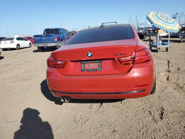 WBA4R7C38HK896230 - 2017 BMW 430I RED photo 6