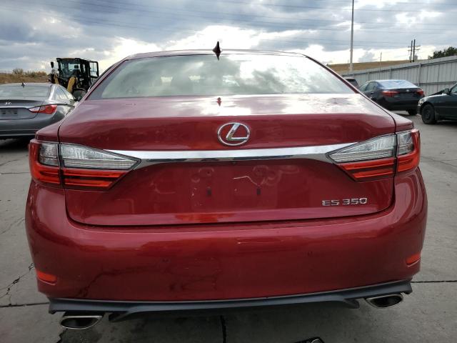 JTHBK1GG2G2218269 - 2016 LEXUS ES 350 RED photo 6