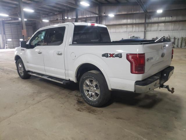 1FTEW1EG4GKF49585 - 2016 FORD F150 SUPERCREW WHITE photo 2