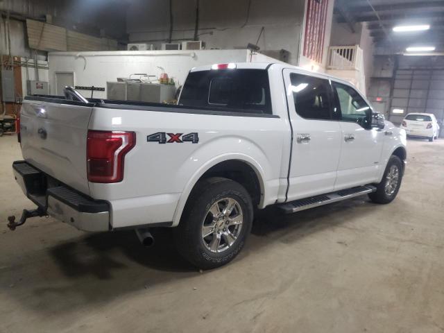 1FTEW1EG4GKF49585 - 2016 FORD F150 SUPERCREW WHITE photo 3