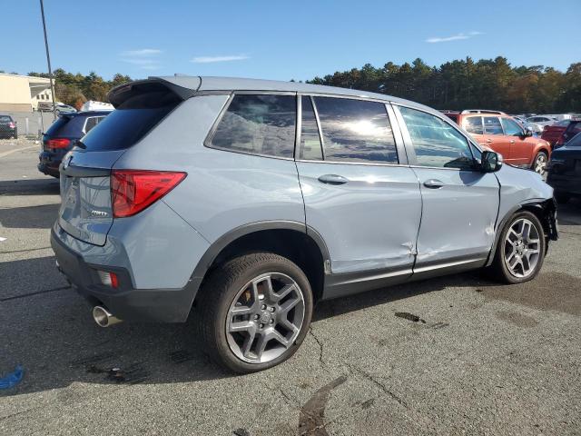 5FNYF8H57PB029944 - 2023 HONDA PASSPORT EXL GRAY photo 3