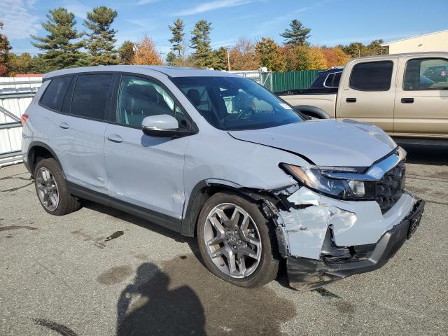 5FNYF8H57PB029944 - 2023 HONDA PASSPORT EXL GRAY photo 4