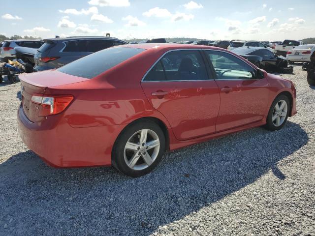 4T1BF1FKXEU784608 - 2014 TOYOTA CAMRY L RED photo 3