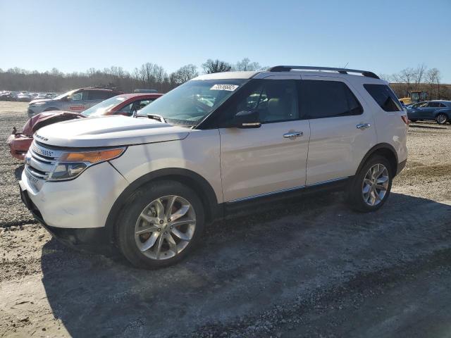 1FM5K8D82DGB50764 - 2013 FORD EXPLORER XLT WHITE photo 1