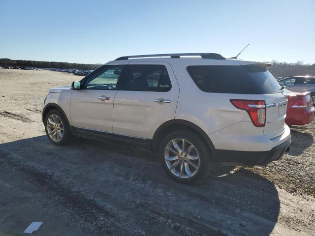 1FM5K8D82DGB50764 - 2013 FORD EXPLORER XLT WHITE photo 2