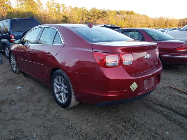 1G11C5SL9EF151786 - 2014 CHEVROLET MALIBU 1LT RED photo 2