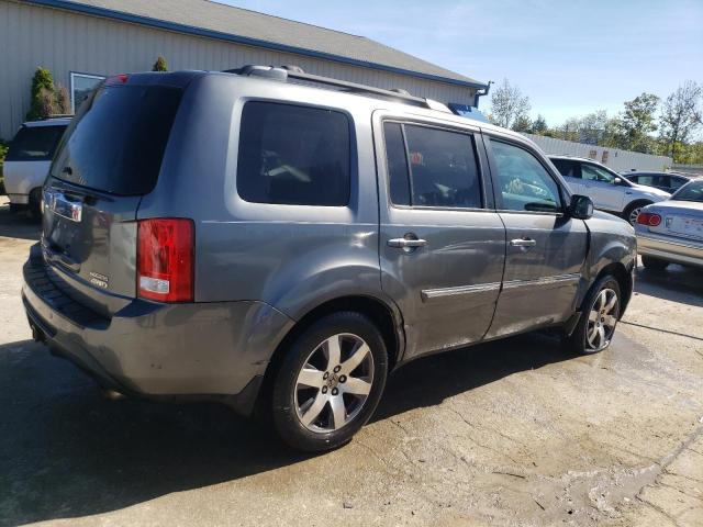 5FNYF4H90DB044227 - 2013 HONDA PILOT TOURING GRAY photo 3