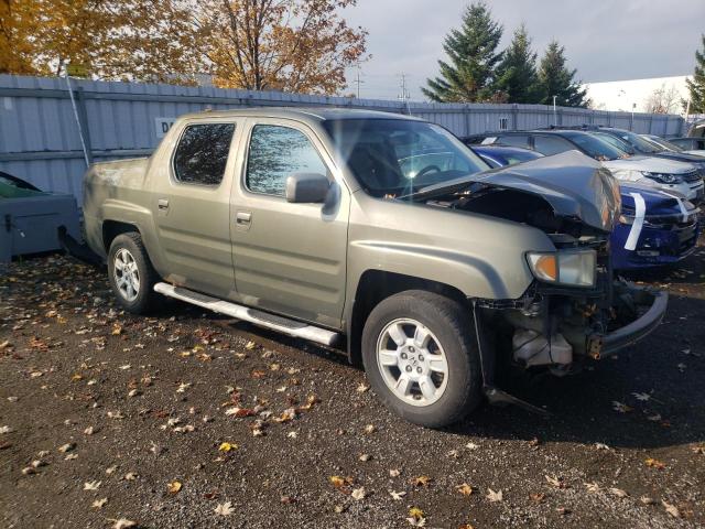 2HJYK16587H003123 - 2007 HONDA RIDGELINE RTL GRAY photo 4