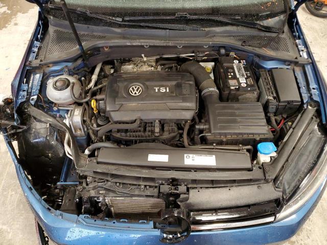 3VW117AU7JM750809 - 2018 VOLKSWAGEN GOLF SPORT S BLUE photo 11