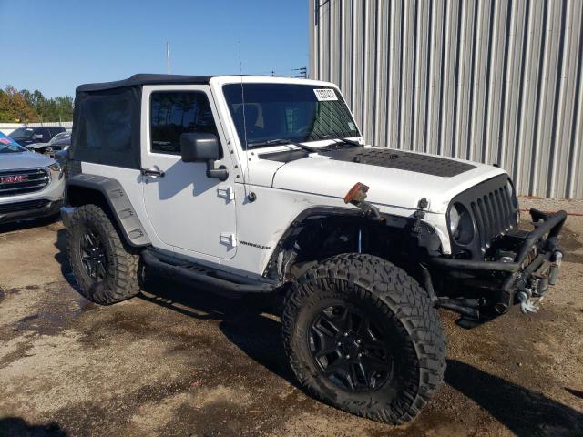 1C4AJWAGXFL507706 - 2015 JEEP WRANGLER SPORT WHITE photo 4