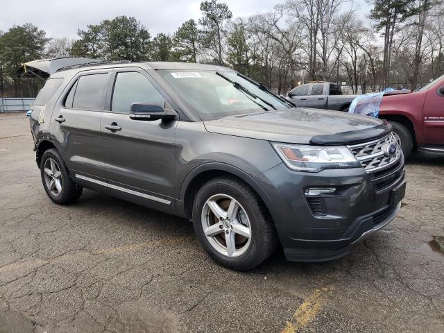 1FM5K7D87JGA30061 - 2018 FORD EXPLORER XLT CHARCOAL photo 4