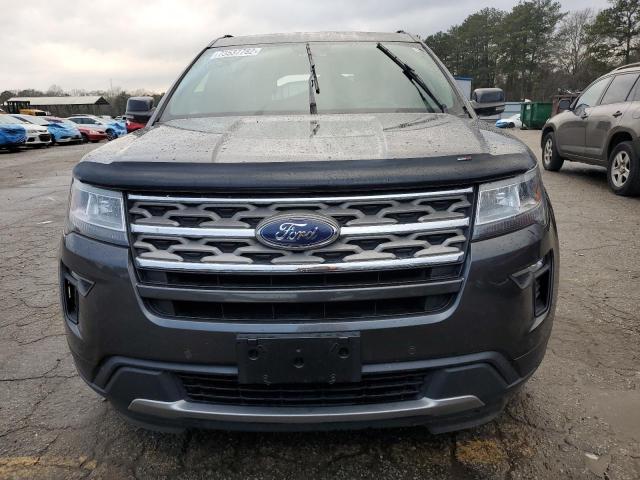 1FM5K7D87JGA30061 - 2018 FORD EXPLORER XLT CHARCOAL photo 5