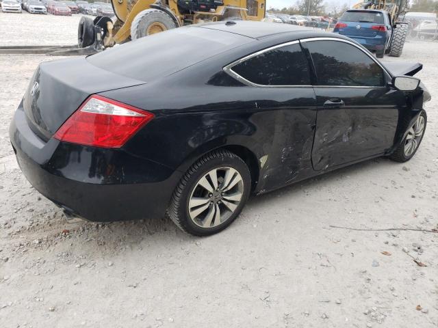 1HGCS12849A016758 - 2009 HONDA ACCORD EXL BLACK photo 3