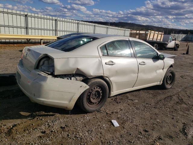 4A3AB36F27E042417 - 2007 MITSUBISHI GALANT ES WHITE photo 3