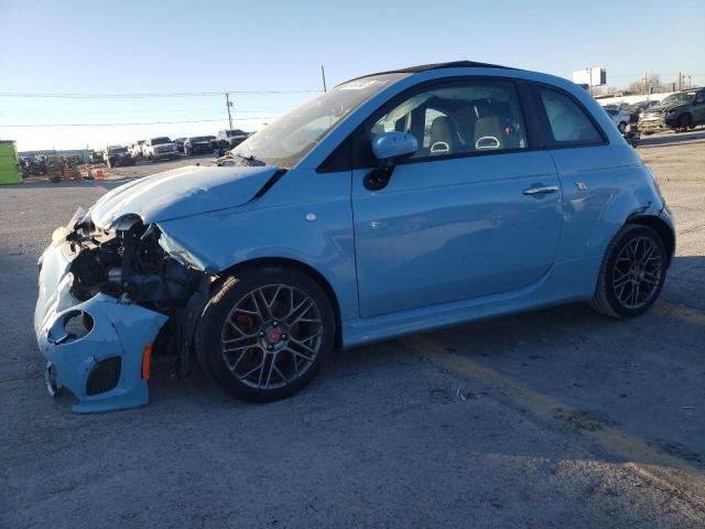 3C3CFFJH4HT594324 - 2017 FIAT 500 ABARTH BLUE photo 1