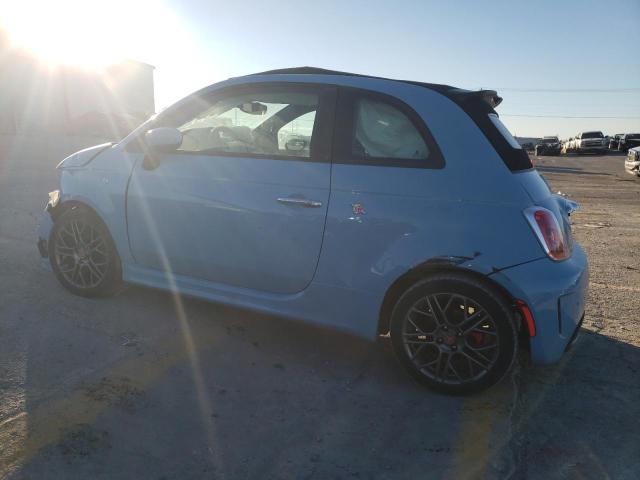 3C3CFFJH4HT594324 - 2017 FIAT 500 ABARTH BLUE photo 2