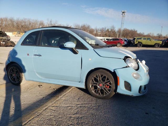 3C3CFFJH4HT594324 - 2017 FIAT 500 ABARTH BLUE photo 4