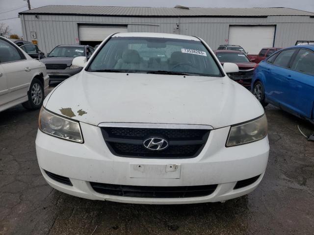 5NPET46CX8H351776 - 2008 HYUNDAI SONATA GLS WHITE photo 5