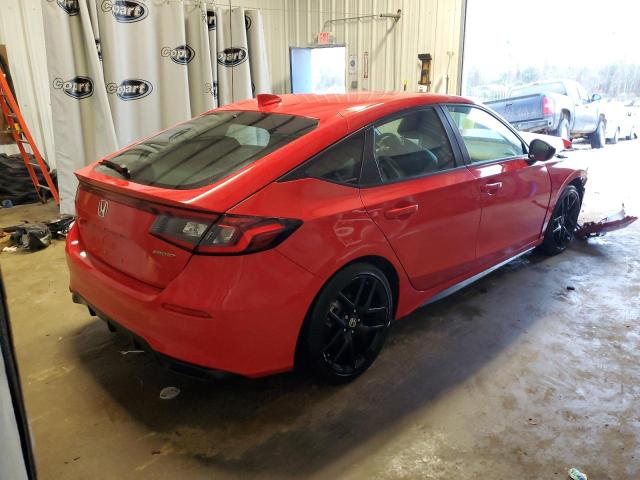 19XFL2H81NE011661 - 2022 HONDA CIVIC SPORT 红色 照片 3