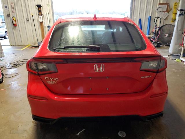 19XFL2H81NE011661 - 2022 HONDA CIVIC SPORT RED photo 6