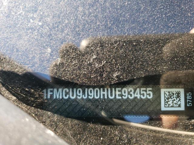 1FMCU9J90HUE93455 - 2017 FORD ESCAPE TITANIUM WHITE photo 13